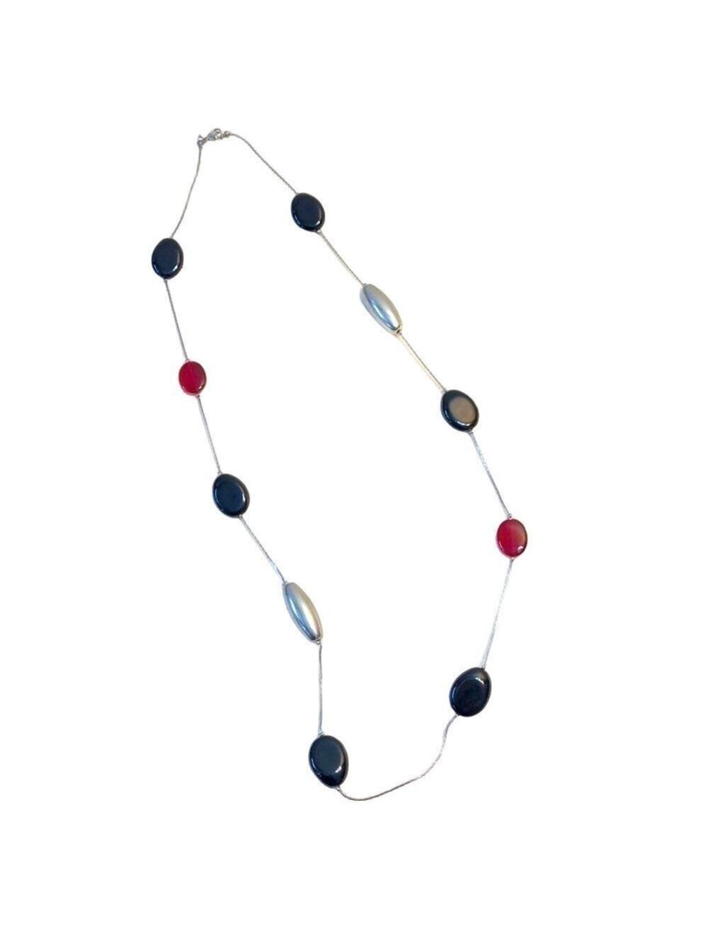 2/$15 large beaded necklace​​​​​